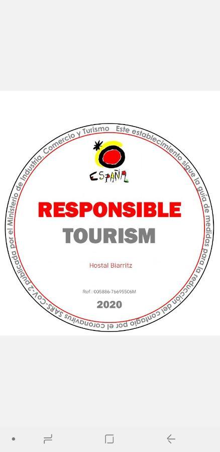 Hostal Biarritz Madrid Kültér fotó